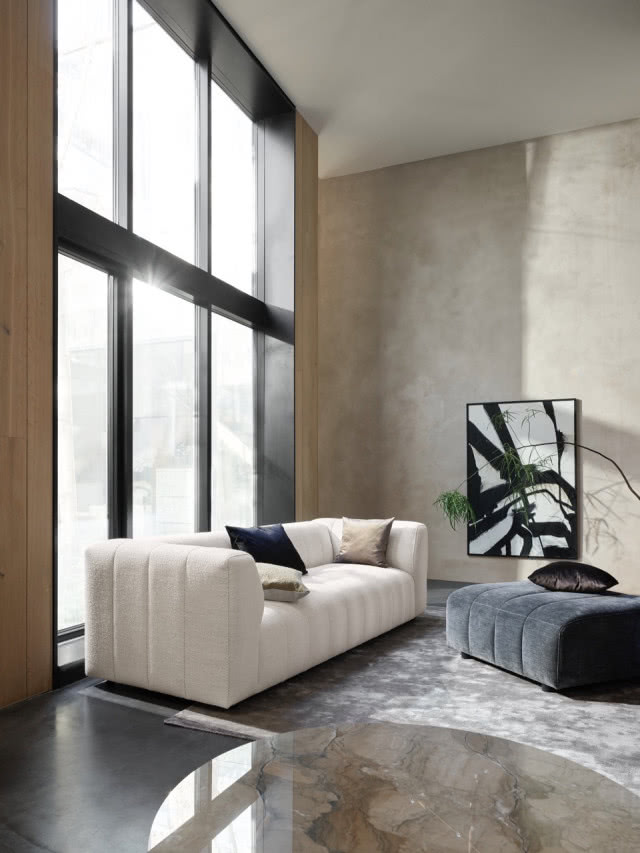 Nowoczesne ściany w salonie: 15 ciekawych pomysłów na ścianę - zdjęcia i aranżacje