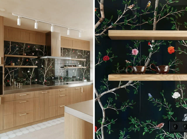 kuchnia w stylu japandi