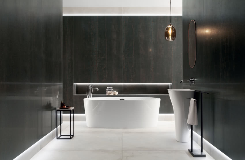 Kolekcja TIN GRAPHITE marki MONOLITH, Ceramika...