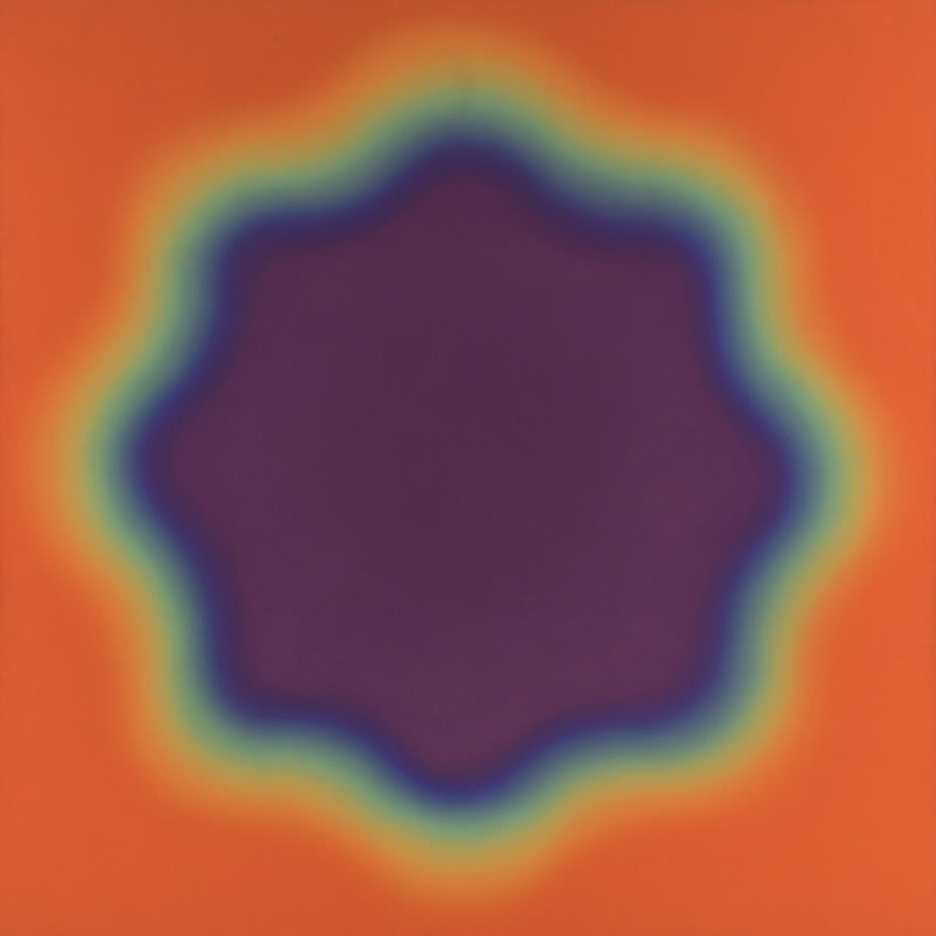 Wojciech Fangor, M 39, 1969, olej na płótnie,...