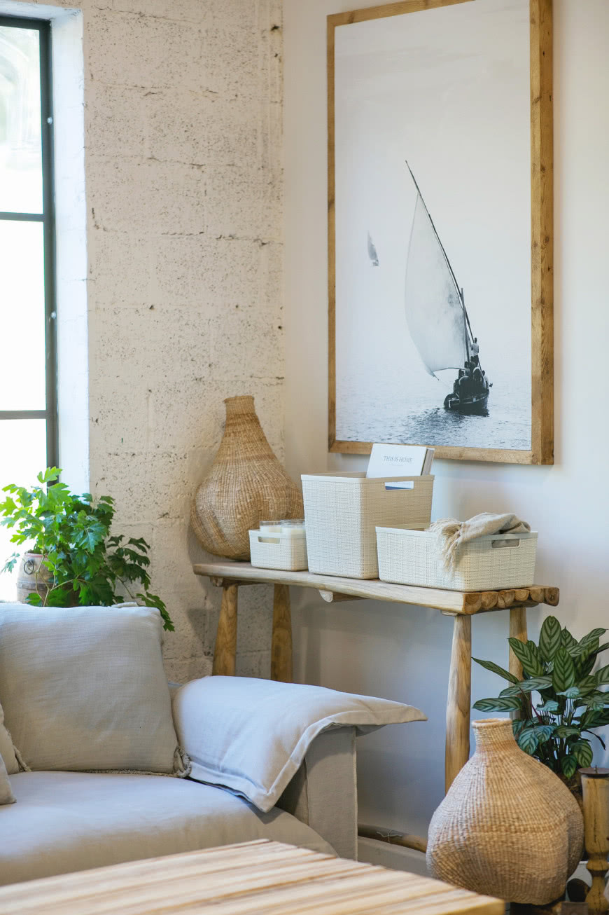 koszyki z linii Curver Jute