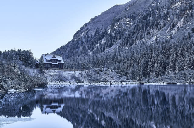 Schronisko nad Morskim Okiem, 1907-08, projekt: Tadeusz Prauss, lokalizacja: Tatrzański Park Narodowy, fot. Jakub Certowicz