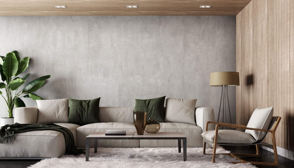 Nowoczesne ściany w salonie: 15 ciekawych pomysłów na ścianę - zdjęcia i aranżacje