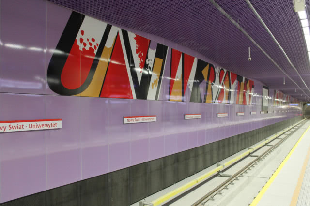 Stacja Metra Nowy Świat Uniwersytet