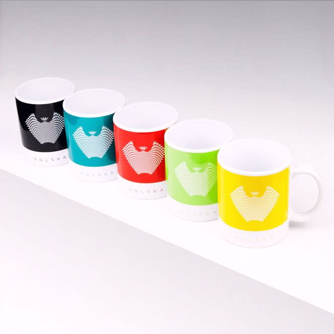 Kubki z kolekcji "Polska nowoczesna" , Nowik...