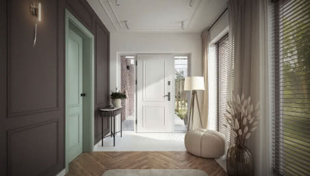 Dopasuj drzwi wewnętrzne do wejściowych - stwórz spójne wnętrze już od progu