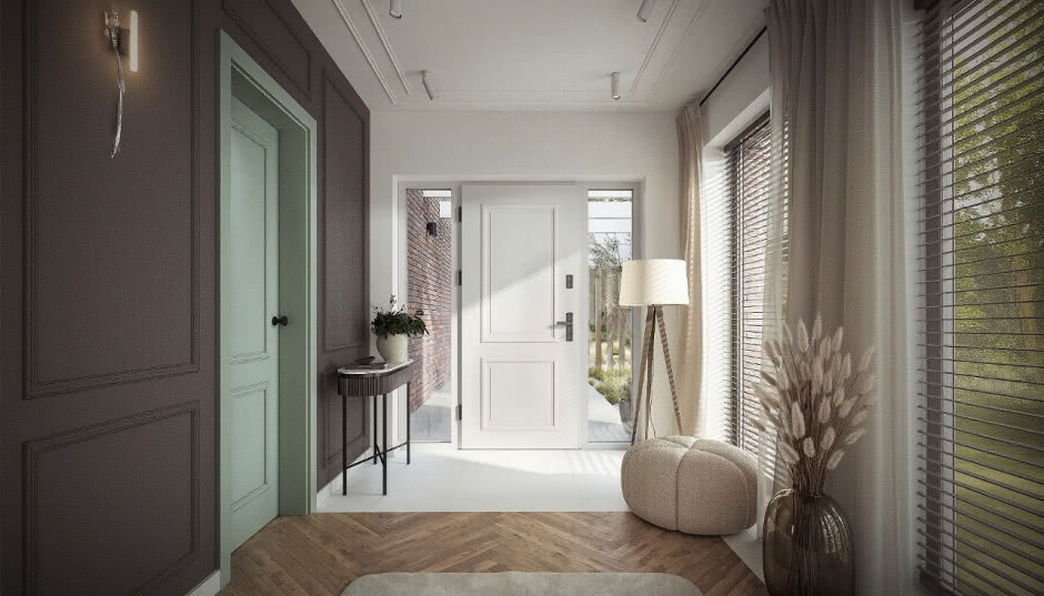 Dopasuj drzwi wewnętrzne do wejściowych - stwórz spójne wnętrze już od progu