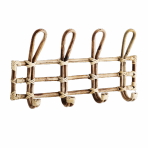 Bambusowy wieszak ścienny