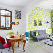 Kolorowe mieszkanie w Karpaczu