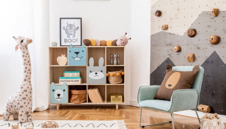 Jak zaaranżować ściankę wspinaczkową w pokoju dziecka?