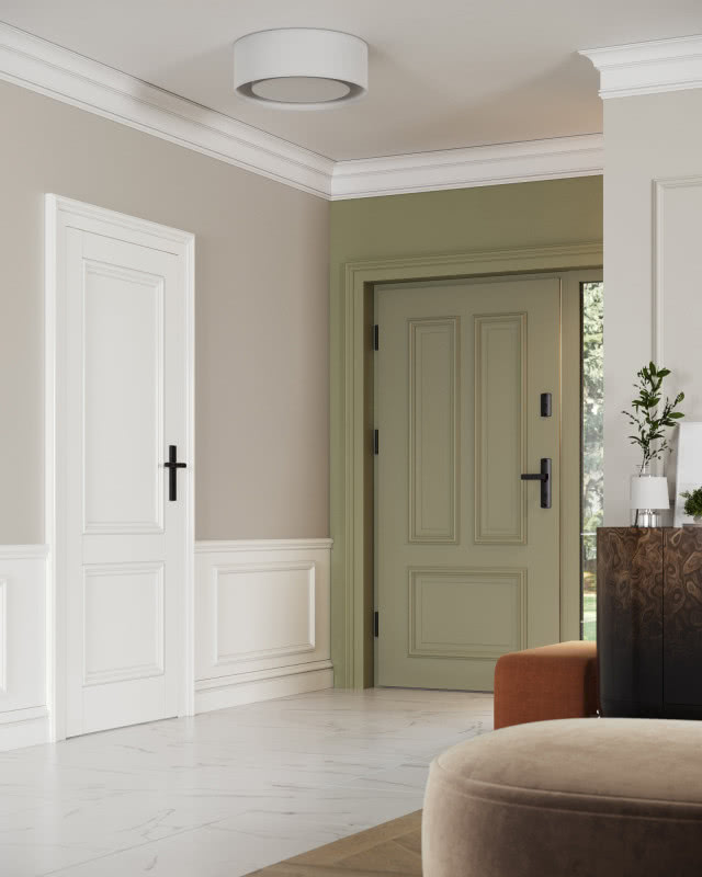 Dopasuj drzwi wewnętrzne do wejściowych - stwórz spójne wnętrze już od progu