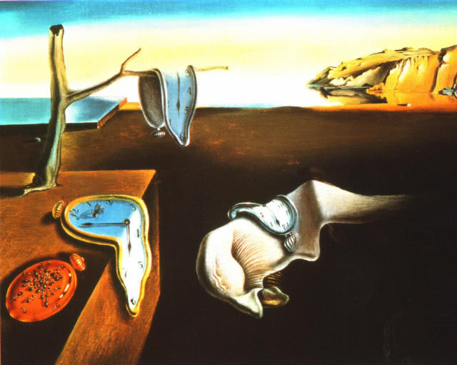 Obraz „Trwałość pamięci”, Salvador Dali