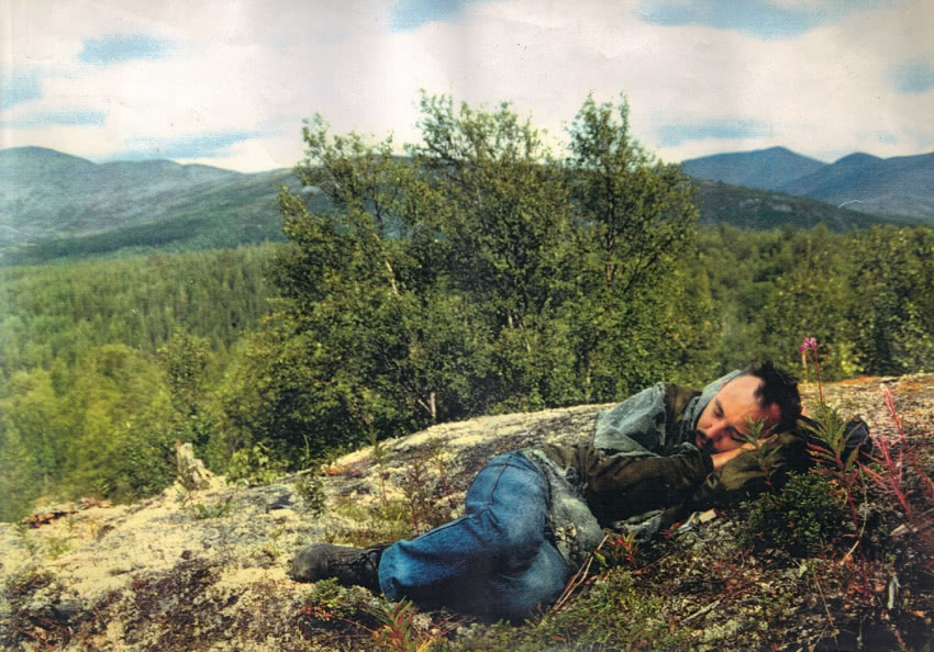 Ryszard Kaja na Kole Podbiegunowym. Fot. Leszek...