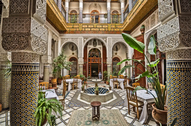 ornamenty typu arabeska