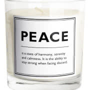 Świeca w szklanym, czas palenia 28 godz., H & M...