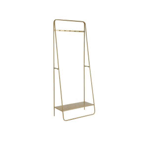 Zloty wieszak stojący