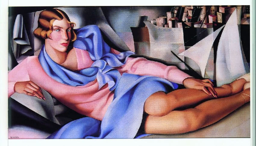 Tamara Łempicka, "Portret Arlette Boucard",...