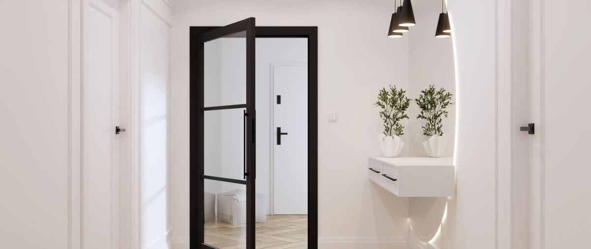 Modne drzwi przeszklone: wybór, który całkowicie odmienia wnętrze 