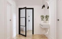 Modne drzwi przeszklone: wybór, który całkowicie odmienia wnętrze