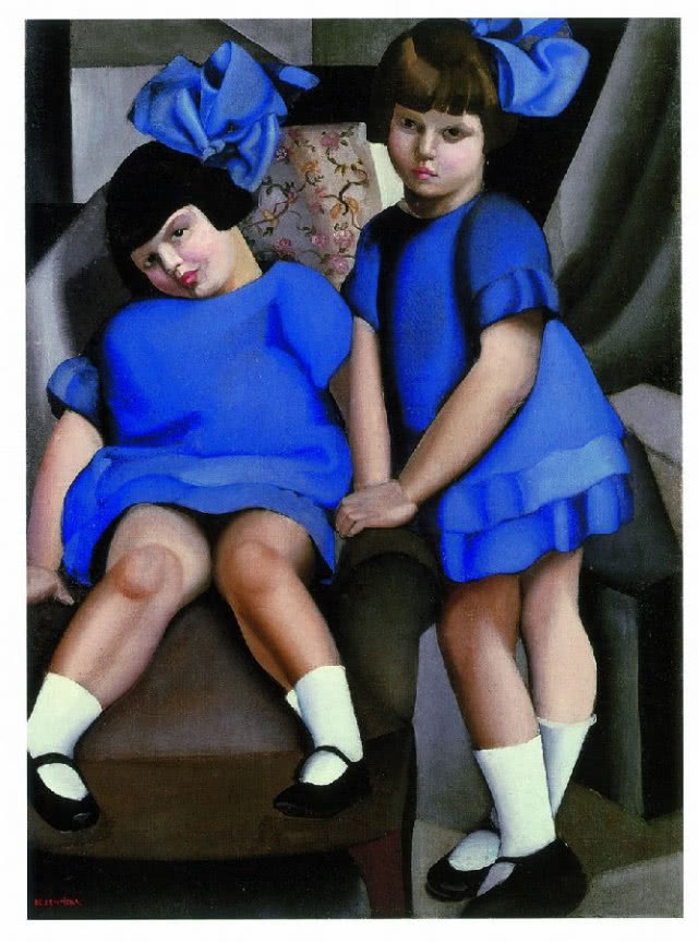 Tamara Łempicka obraz dziewczynki