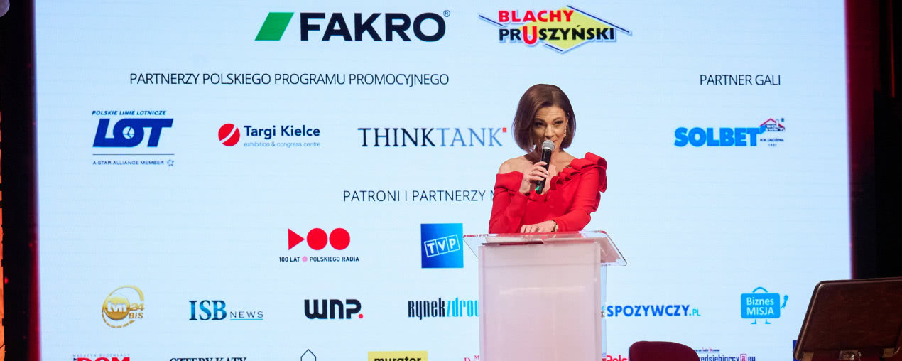 FAKRO na jednej z najważniejszych gal biznesowych w Polsce. Za nami finał Konkursu „Teraz Polska”