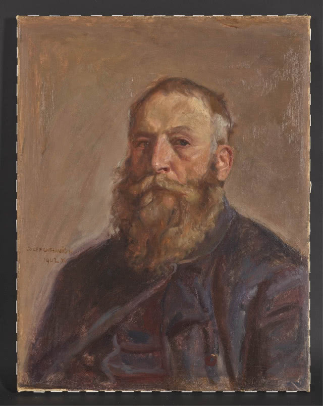 Józef Chełmoński Portret własny