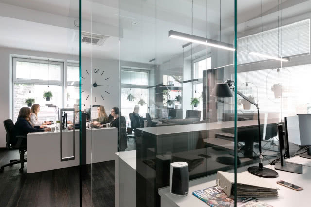 Projekt nowoczesnego biura