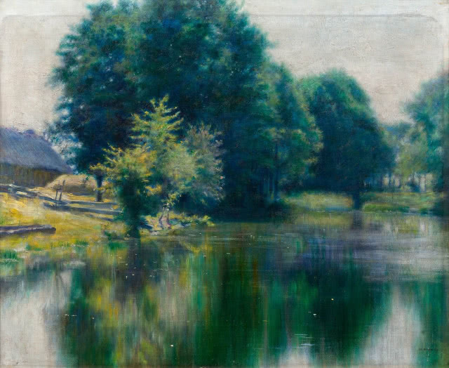 Olszynka 1894 Władysław Podkowiński