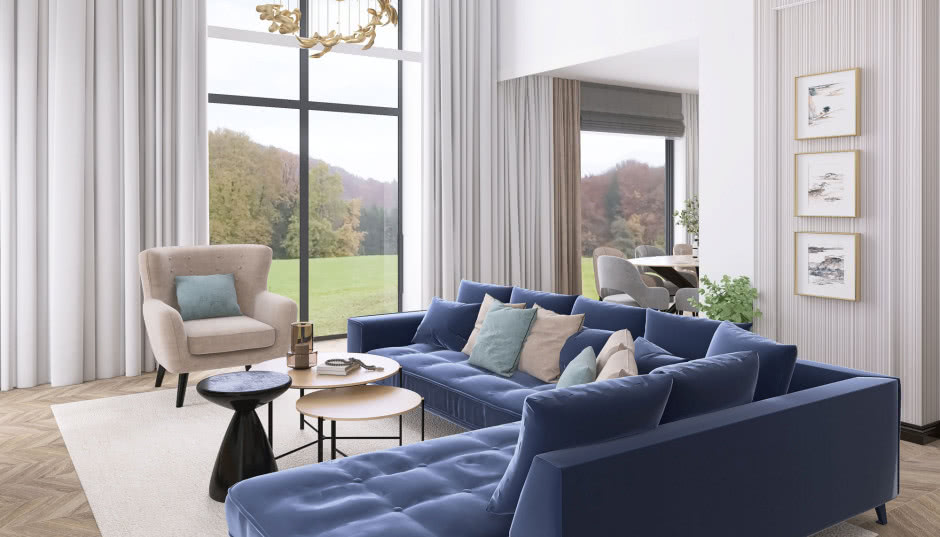 Salon - najbardziej reprezentacyjne miejsce w domu