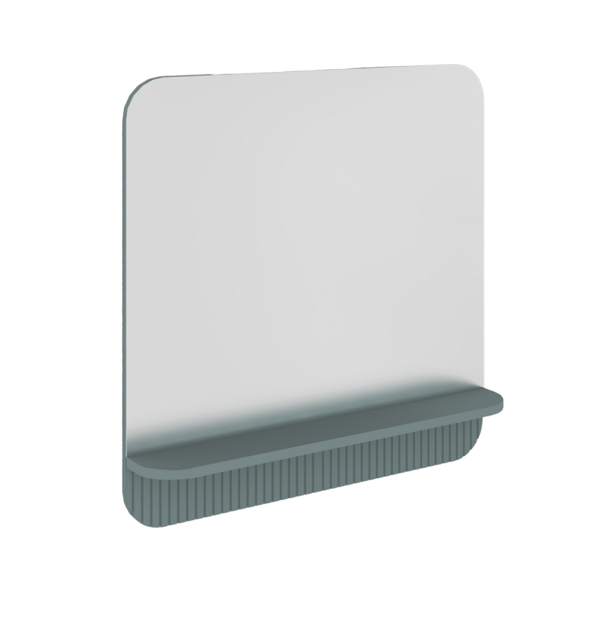 Lustro z kolekcji łazienkowej Gloria 2.0, proj....