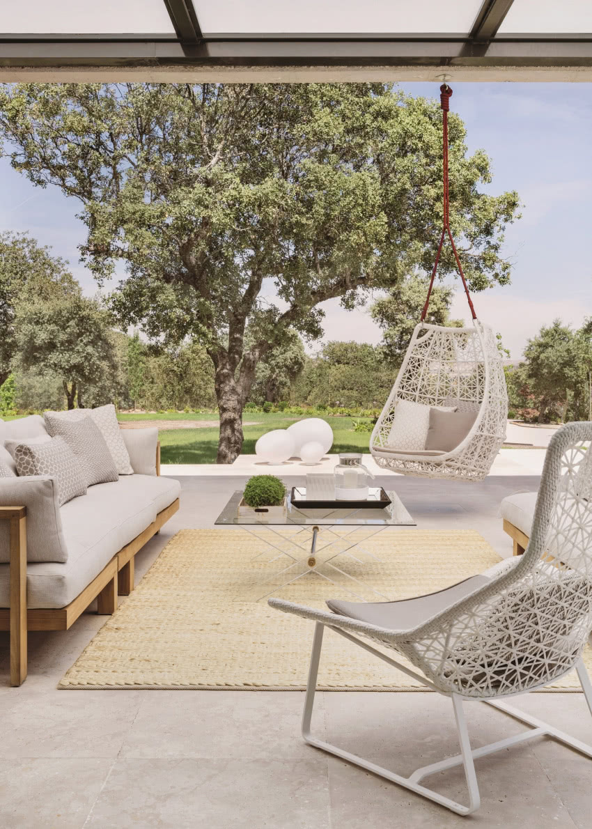 Na tarasie każdy znajdzie ulubioną formę...