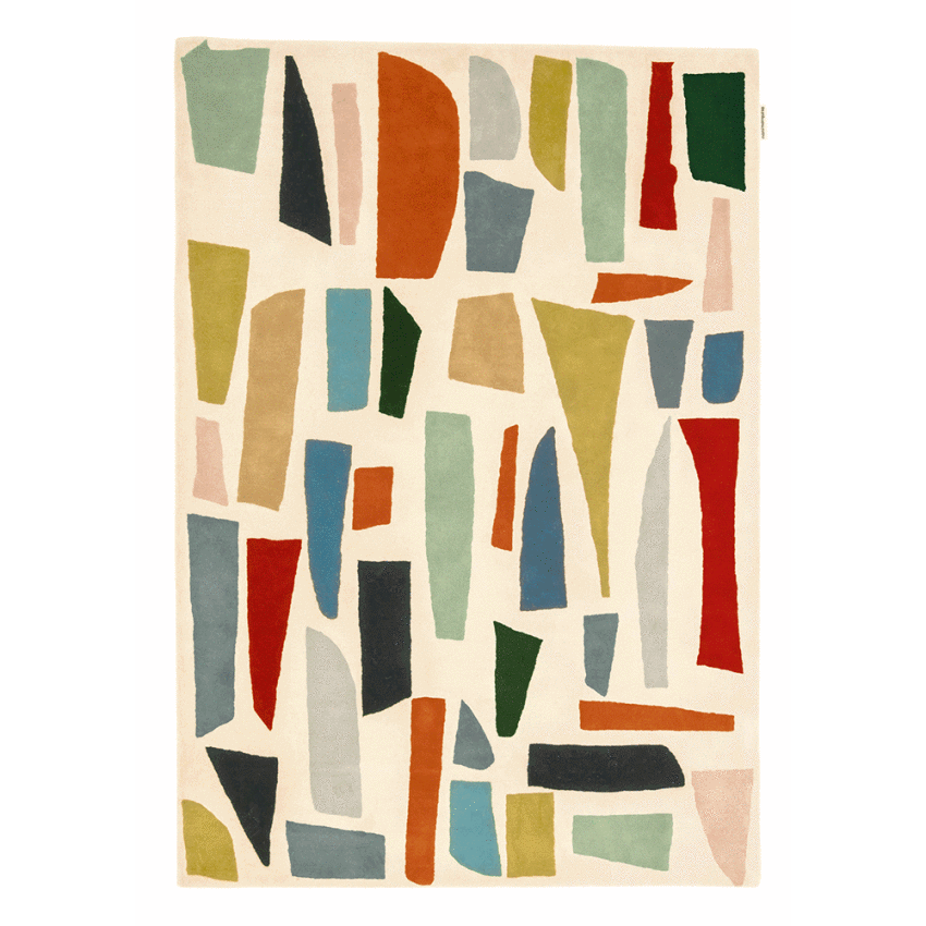 RĘCZNIE TKANY KILIM  TONES PIECES, Nanimarquina