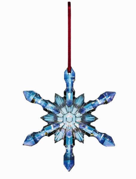 Ozdoba choinkowa w kształcie płatka śniegu,...