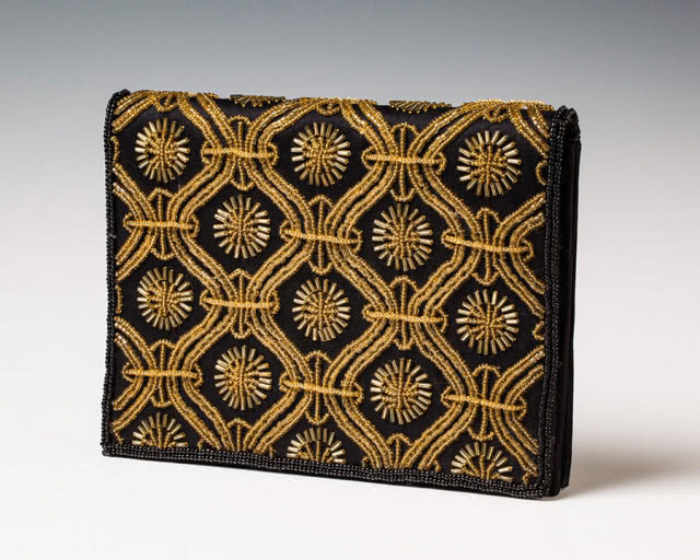 kopertówka czarno-złota