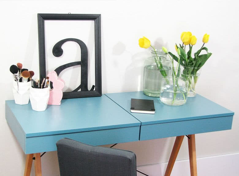 Biurko-toaletka - Minko/Papierowelove