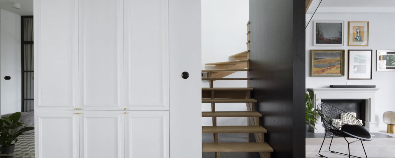 Apartament z prywatną biblioteką