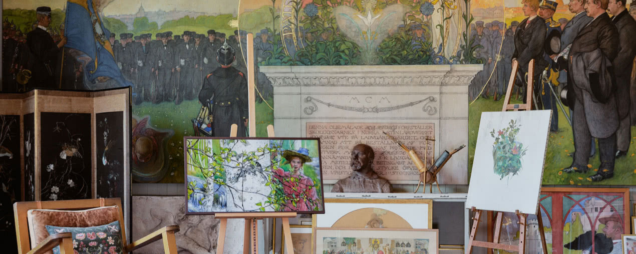 Zakochaj się w szwedzkiej kulturze! Dzieła Carla Larssona już dostępne The Frame 
