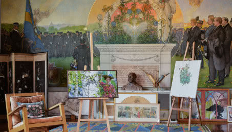 Zakochaj się w szwedzkiej kulturze! Dzieła Carla Larssona już dostępne The Frame