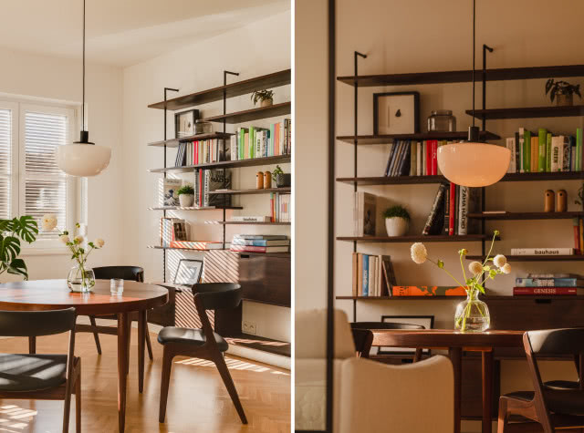 Jasne mieszkanie w odcieniach beżu i brązu