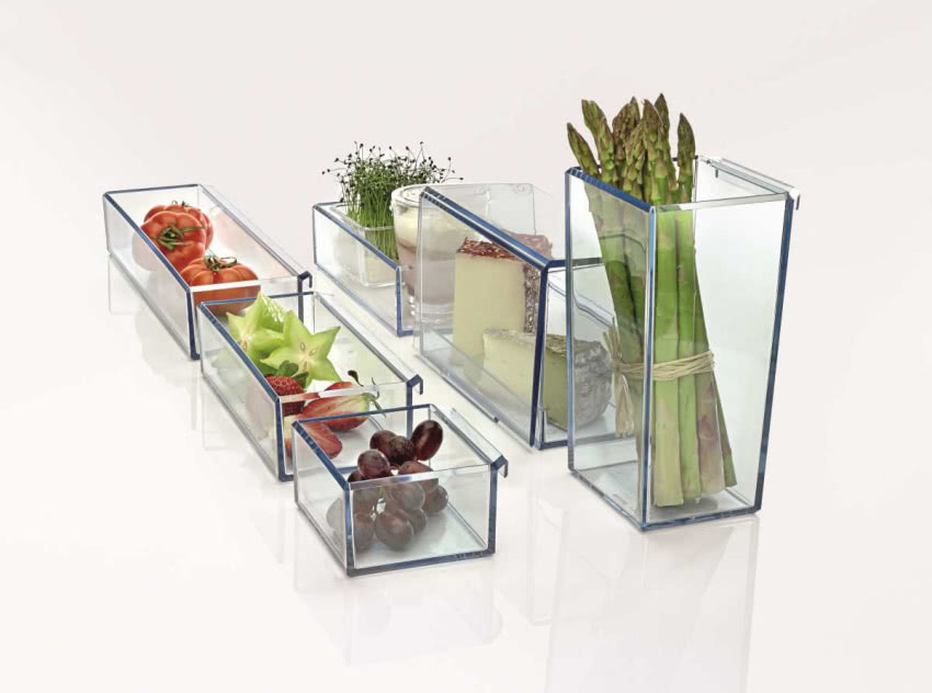 Różnej wielkości pojemniki można dowolnie...