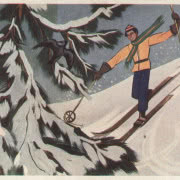 Miseczka z zimowym pejzażem (ok. 1910),...