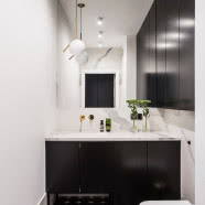 Dwupoziomowy loft miłośniczki kina