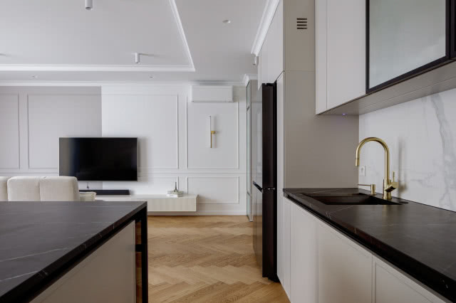 kuchnia otwarta na salon