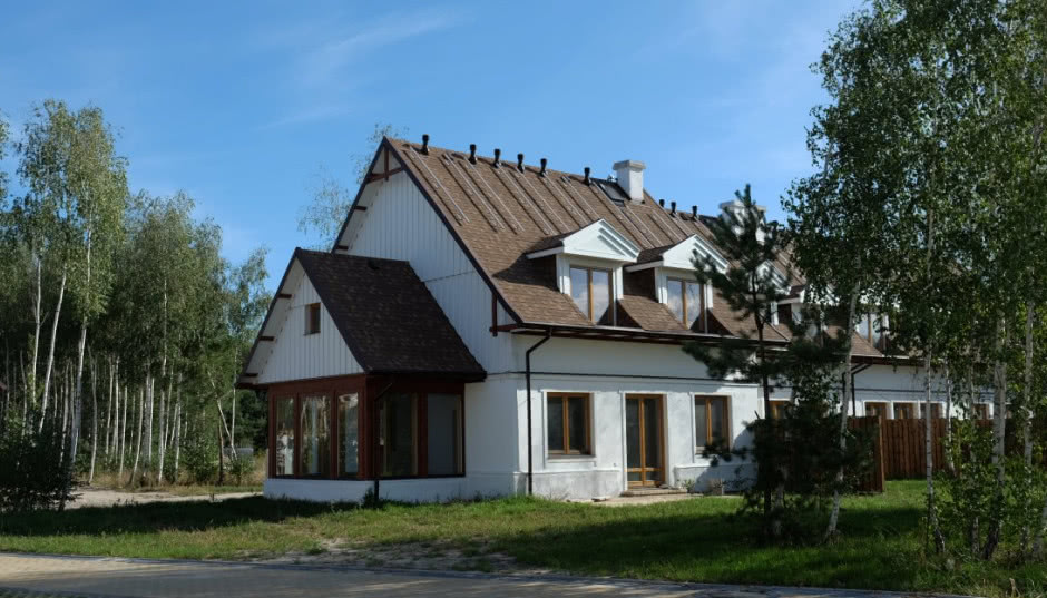 Osiedle Zalesinek Górny - domy z dala od miasta