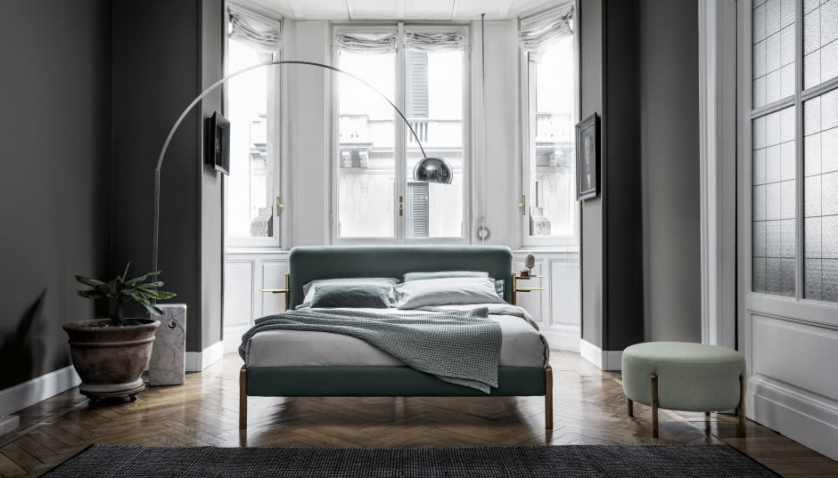 Szara sypialnia - najpiękniejsze aranżacje