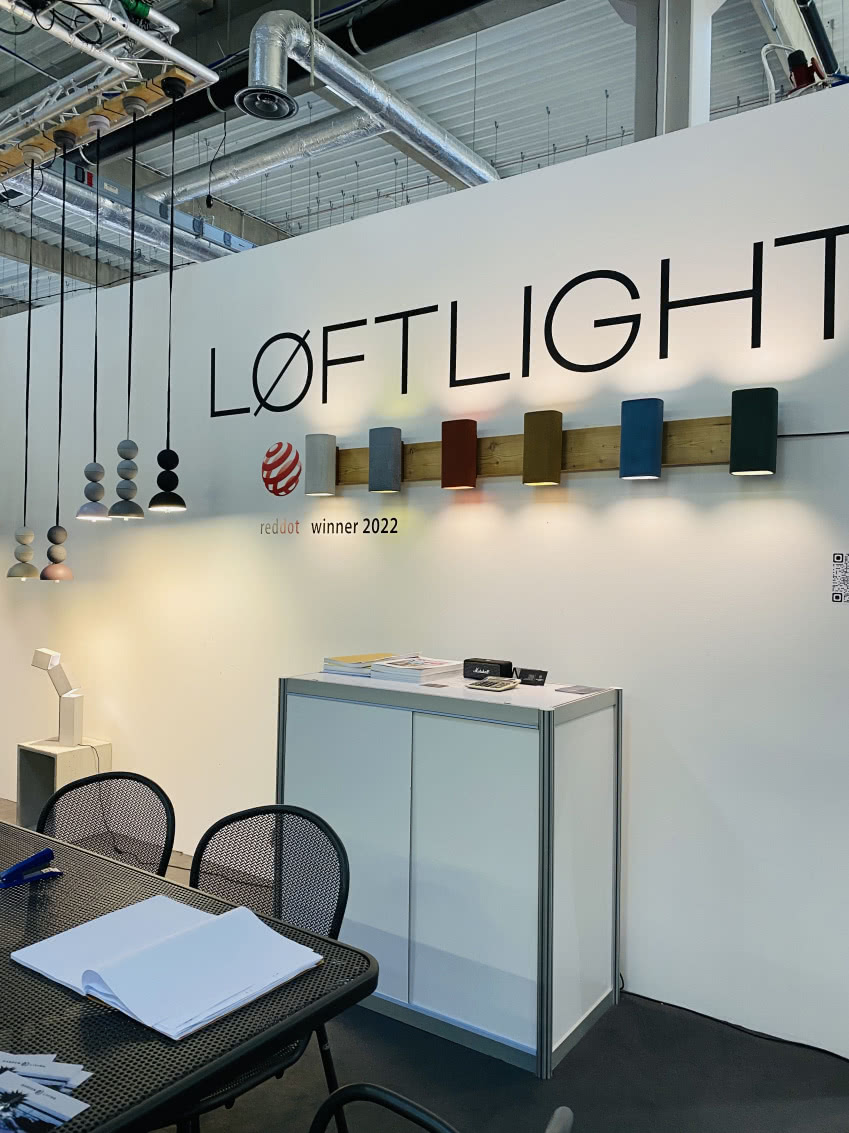 Stoisko LOFTLIGHT, Warsaw Home 2022.