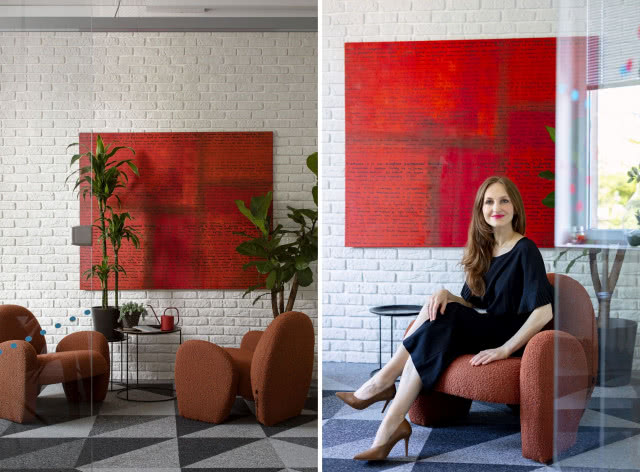 Wnętrze biura agencji OKK! PR