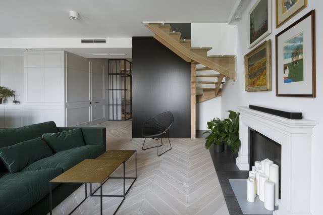 Apartament z prywatną biblioteką