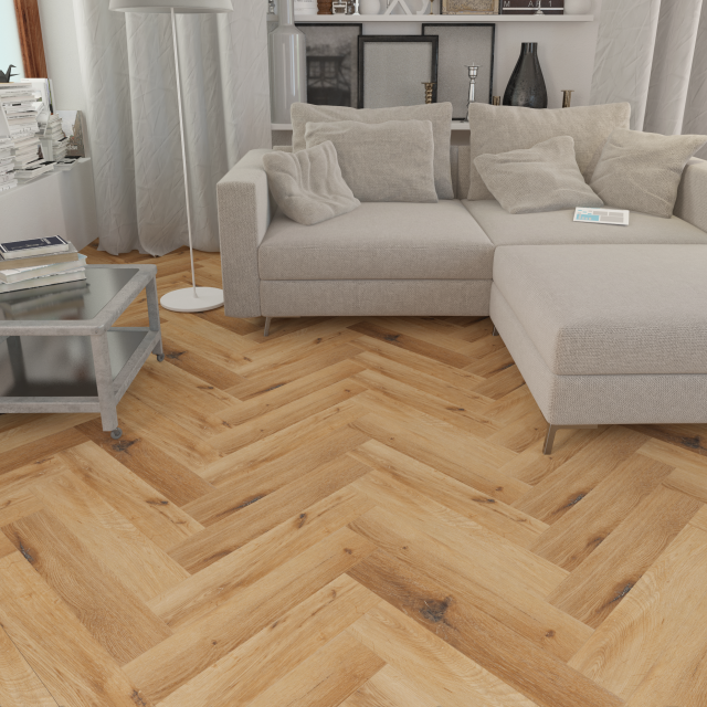 panele winylowe na podłodze