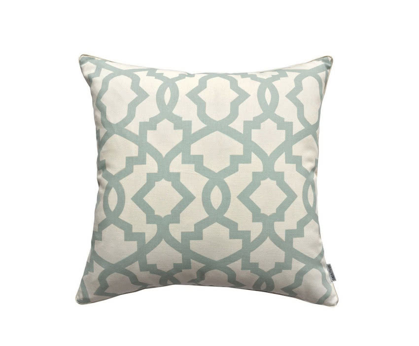 Poduszka dekoracyjna Geo Mint, Westwing.pl